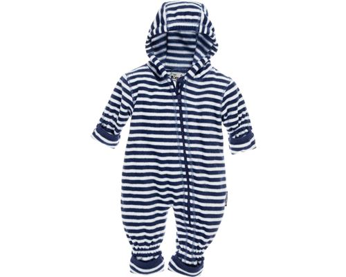 Playshoes pyjama bébé onesie polaire junior rayée marine
