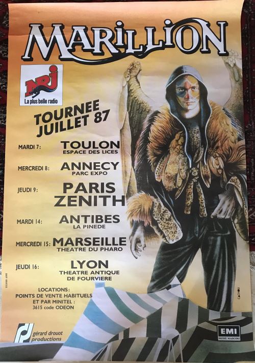 Marillion - 80x120 cm - AFFICHE / POSTER