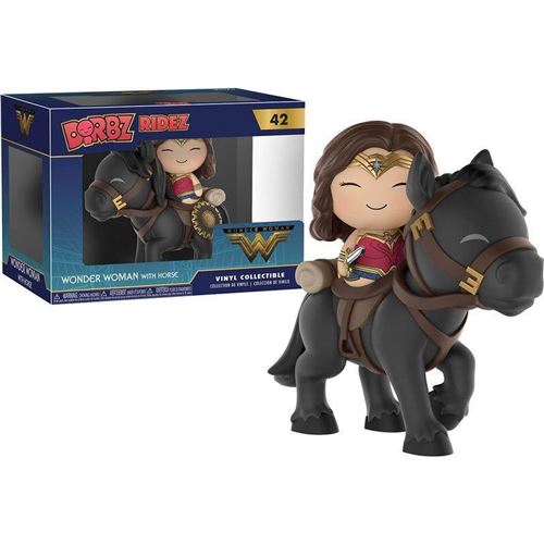 Funko Wonder Woman Dorbz Ridez Wonder Woman avec cheval Figurine