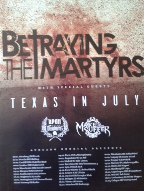 Betraying The Martyrs - 60x80 cm - AFFICHE / POSTER