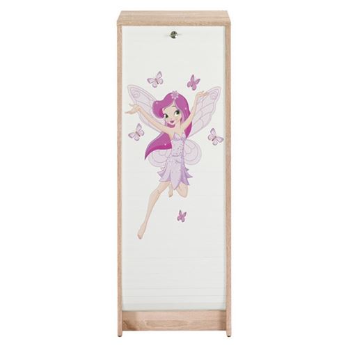 Classeur à Rideau Chêne Hauteur 104 cm - Coloris: Fée 217