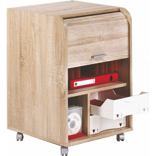 Caisson de Bureau Ch&ecirc;ne Naturel - Coloris: Ch&ecirc;ne Naturel