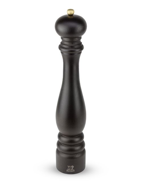 Peugeot - Moulin &agrave; poivre manuel en bois couleur chocolat 40 cm