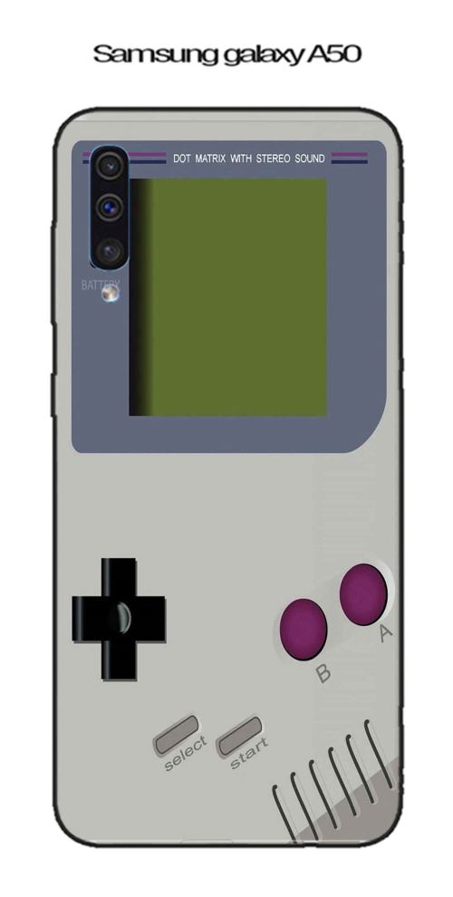 Coque et étui téléphone mobile GENERIQUE Coque pour Samsung Galaxy A50 - Game  Boy Classic Galaxy