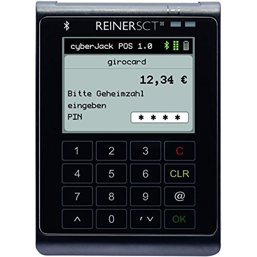 Reiner sct cyberjack® pos electronic lecteur de terminal de cash ? lecteur de carte pour les transactions bargeldlose ? fabriq