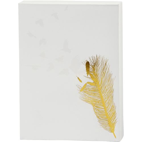 Creotime toile avec motif pour aquarelle ressort 20,3 x 25,4 cm