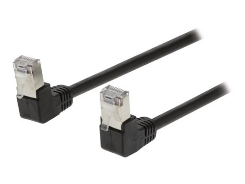 Valueline - Câble réseau - RJ-45 (M) pour RJ-45 (M) - 3 m - SF/UTP - CAT 5e - moulé - noir