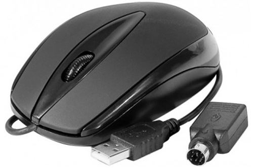 Générique Noir Conecticplus Souris D'ordinateur Optique E Usb Et Ps2