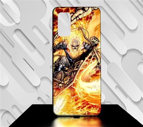 Coque pour Galaxy PLUS S20+ GHOST RIDER COMICS 02