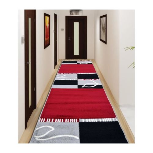 nazar tapis de salon marble - 120 x 170 cm - gris
