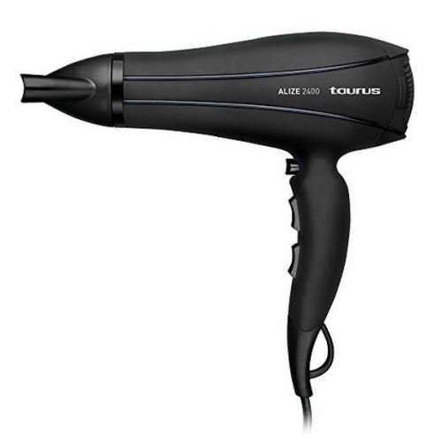 Sèche cheveux 2400 W noir professionnel 2 vitesses - 3 températures Avec diffuseur et concentrateur d'air