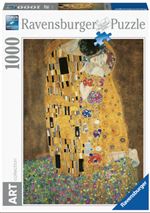 Puzzle 1000 pièces Art collection Ravensburger Le baiser Gustav Klimt