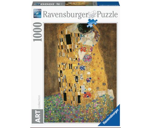 Puzzle 1000 Pieces Art Collection Ravensburger Le Baiser Gustav Klimt 1000 Pieces Achat Prix Fnac
