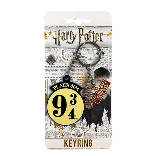 Porte-clés Harry Potter Platform 9 3/4 Metal Charm - Porte clef - Achat &  prix