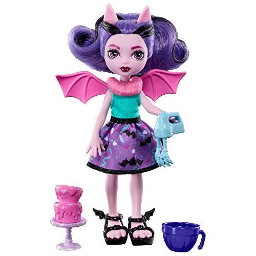 Monster High Monster Family Fangelica Doll, 5.5