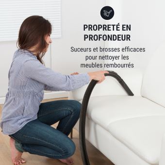 oneConcept Pila Aspirateur sans sac 800W Filtre HEPA 18 ONECONCEPT Pila Aspirateur sans sac 800W Filtre HEPA 18 kPa