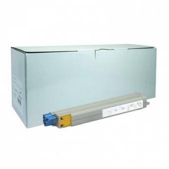 OKI C9600 YL - Toner Remanufacturée équivalente à OKI 42918913 - Jaune - 1