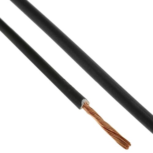 Bobine de câble électrique LSHF 200 m noir 2.5 mm
