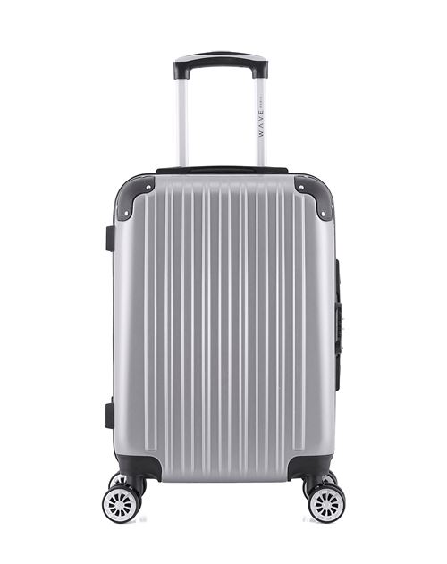 WAVE PARIS - Valise Cabine ABS/PC DENALI 4 Roues 55 cm