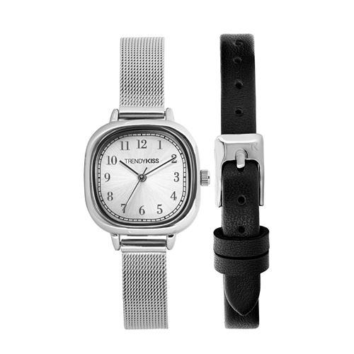 Montre Femme Trendy Kiss Apolline TM10152-01 - Bracelet Acier Argent