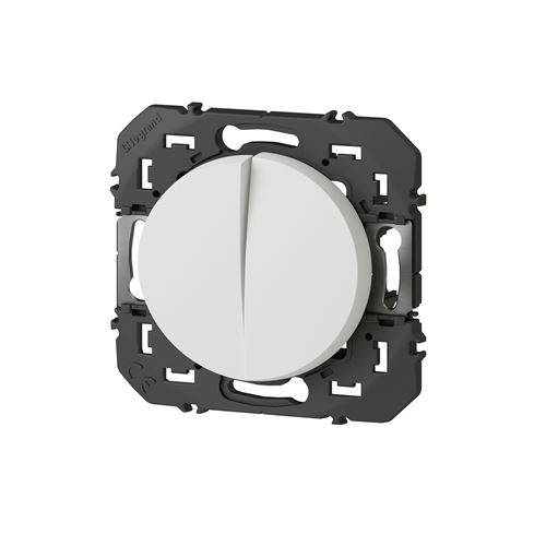 Legrand Blanc Dooxie Double Poussoir - Image 3