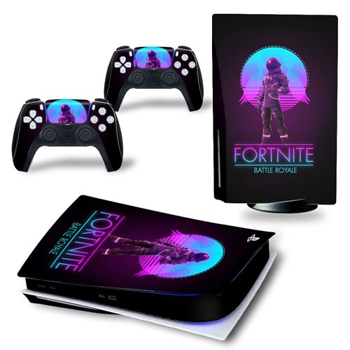 Sticker pour Sony Console PS5, Fortnite Battle Royale-1176