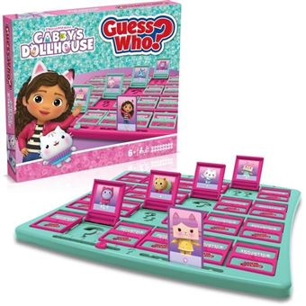 Jeu de société - Qui Est-Ce? Gabby et la Maison Magique - Version Gabby'S Dollhouse