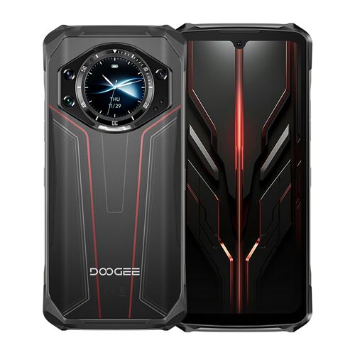 Smartphone DOOGEE S119 6.72 512Go Android 14 Telephone Portable dual sim 4G - rouge