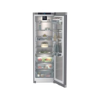 Refrigerateur BluPerformance BioFresh hydrobreeze conservation des viandes, poissons, charcuterie, fruits et legumes jusqu''a 3 fois plus longue. Tiroir Fish&Seafood reglable a -2C.  35 dBA, 384 L, Acier inox anti-traces.SmartDevice Box livree de serie.