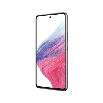 Samsung Galaxy A53 5G - 5G smartphone - double SIM - RAM 6 Go / Internal Memory 128 Go - microSD slot - écran OEL - 6.5" - 2400 x 1080 pixels (120 Hz) - 4x caméras arrière 64 MP, 12 MP, 5 MP, 5 MP - front camera 32 MP - noir génial