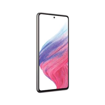 Samsung Galaxy A53 5G - 5G smartphone - double SIM - RAM 6 Go / Internal Memory 128 Go - microSD slot - écran OEL - 6.5" - 2400 x 1080 pixels (120 Hz) - 4x caméras arrière 64 MP, 12 MP, 5 MP, 5 MP - front camera 32 MP - noir génial