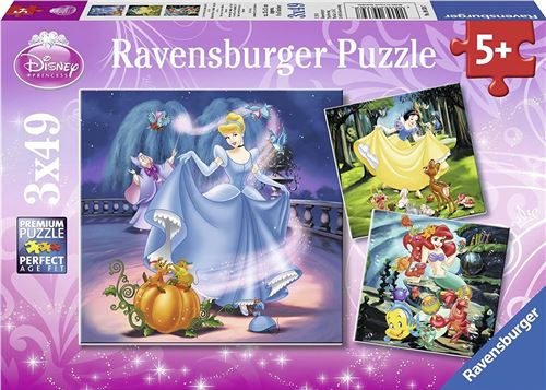 2€84 sur Puzzle enfant 3x49 pièces Ravensburger Super Mario - Puzzle -  Achat & prix