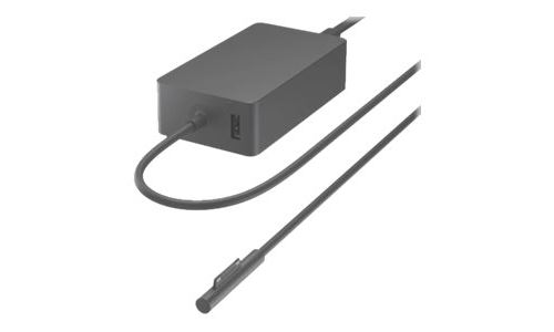 Microsoft - Adaptateur secteur - 127 Watt - EMEA - noir - commercial - pour Surface Book, Book 2, Book 3, Go, Go 2, Laptop, Laptop 2, Laptop 3, Pro 6, Pro 7, Pro X