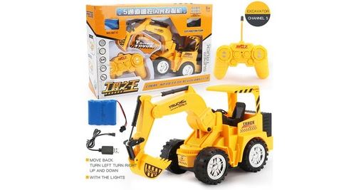 Jouet sans fil de camion de déchargeur de rc, véhicules électriques à télécommande de camion d'ingénierie