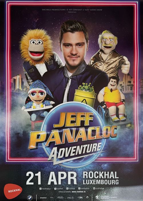 Affiche - Jeff Panacloc - Adventure 2024 - 60x80cm État correct - N/A reconditionné disponible sur Fnac