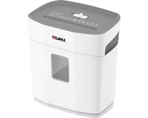 Dahle PS 140 Destructeur de documents destruction par particules 5 x 18 mm 12 l Nombre de pages (max.): 10 Niveau de sécurité 4 Détruit également les agrafes,