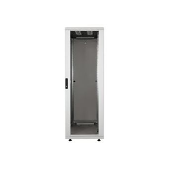 Intellinet Network Cabinet, Free Standing (Standard), 42U, Usable Depth 123 to 573mm/Width 503mm, Grey, Flatpack, Max 1500kg, Server Rack, IP20 rated, 19", Steel, Multi-Point Door Lock, One Lock Per Side Panel, Three Year Warranty - Rack kast - grijs, RAL - 1