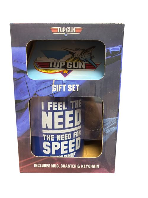 Coffret Cadeau Top Gun : Mug + Dessous De Verre Officiel