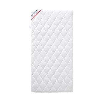 Matelas Bébé Climatisé - 70x140x10 cm - Reversible - Déhoussable - Anti Acarien - Fabrication Française - 1