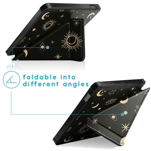 Étui Origami pour Libra 2 2021 de Kobo, l'étui Smart Cover en cuir le plus  mince et le plus léger pour la nouvelle Libra 2 de 7 po 2021 de Kobo