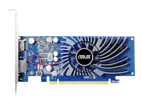  ASUS GT1030-2G-BRK - Carte graphique - GF GT 1030 - 2 Go GDDR5 - PCIe 3.0 profil bas - HDMI, DisplayPort 