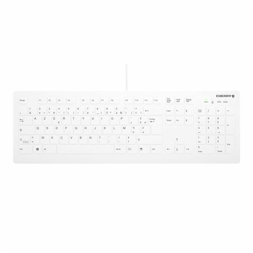 Clavier Contour Design Active Key complet filaire AZERTY français blanc - Image 3