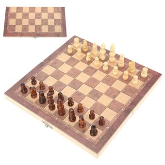 Jeu D'échecs En Bois Multifonctionnel Pour Enfants, Jeu De Société