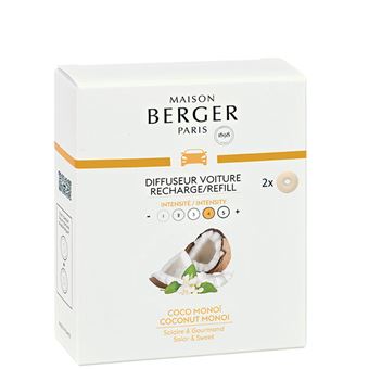 MAISON BERGER - Recharges Diffuseur voiture Coco Monoï - 1