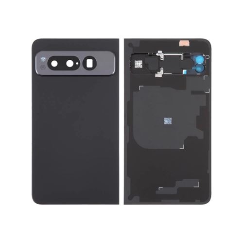 Cache Batterie Vitre Arrière Premium Obsidian Black pour Google Pixel Fold