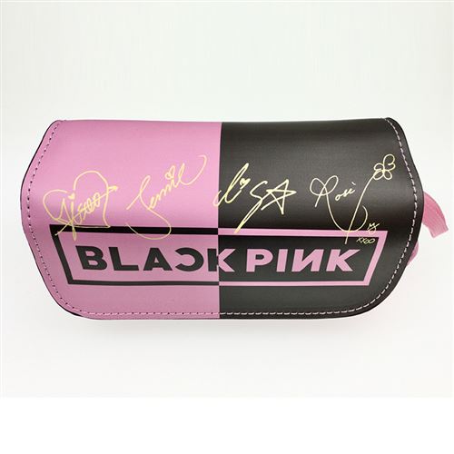 Trousse - BLACK PINK -2 compartiments- Multicolore (20x10x7.5cm) #7