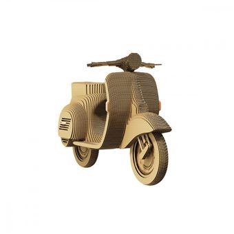Cartonic - Puzzle 3D Scooter - Naturel -