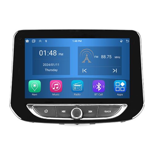 Autoradio RoverOne® Bluetooth CarPlay Android Auto Navigation 4Go RAM 64Go ROM pour Chevrolet Orlando 2 2018-2023