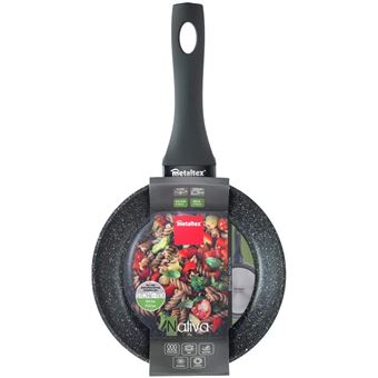 Orbegozo Poêle 20cm Anti-Adhésive Pierre - Aluminium Forgé - Compatible Induction
