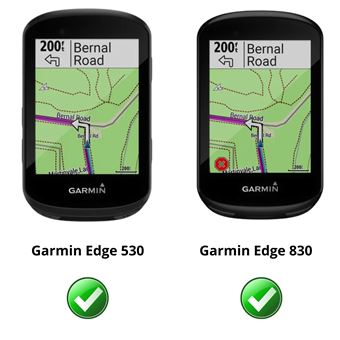 Garmin – coque de protection en Silicone EDGE 530, film de protection pour  écran d'ordinateur de vélo GPS Edge 530 830 - AliExpress